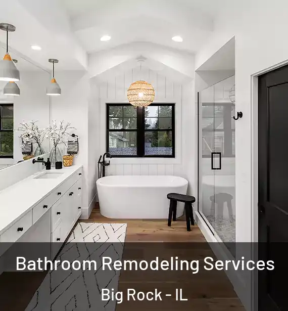  Bathroom Remodeling Services Big Rock - IL