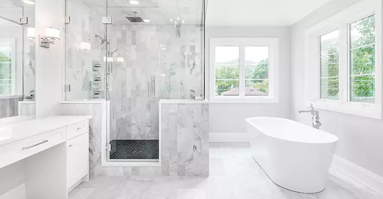 Full Shower Remodel in Morton Grove