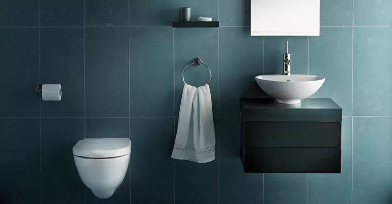 Half Bathroom Renovation in Morton Grove