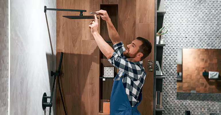 Local Shower Remodel in Morton Grove