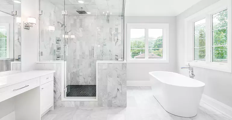 New Construction Master Bathrooms in Morton Grove