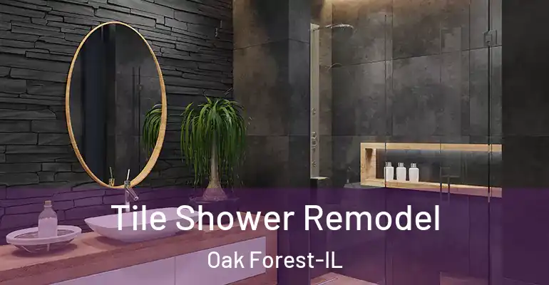 inner Bathroom imggen Tile Shower Remodel Oak Forest-IL